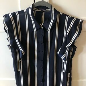 Intermix silk ruffle dress